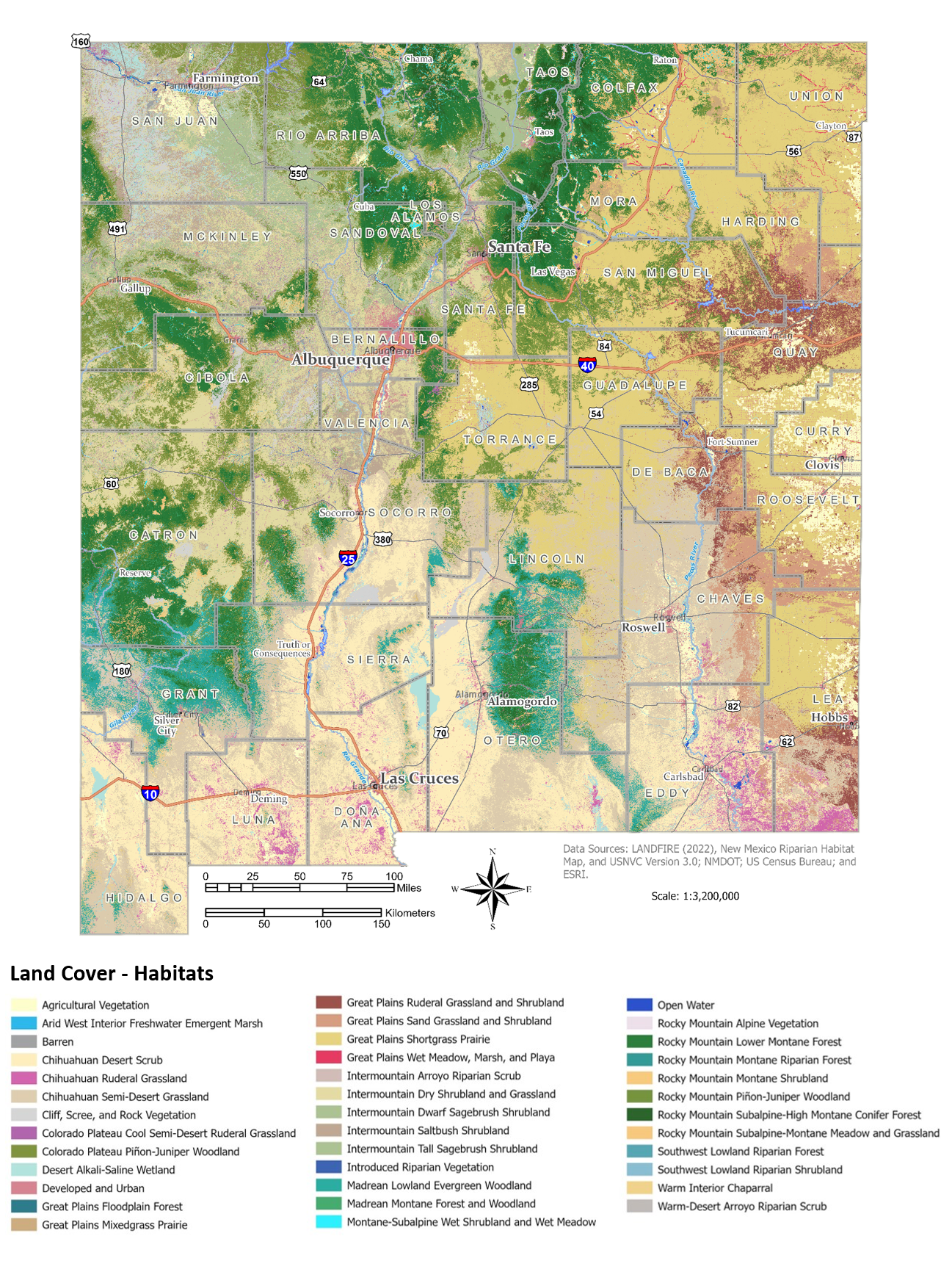 SWAP Habitat Map 2025